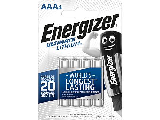 ENERGIZER Ultimate Lithium - Batteria (Argento)