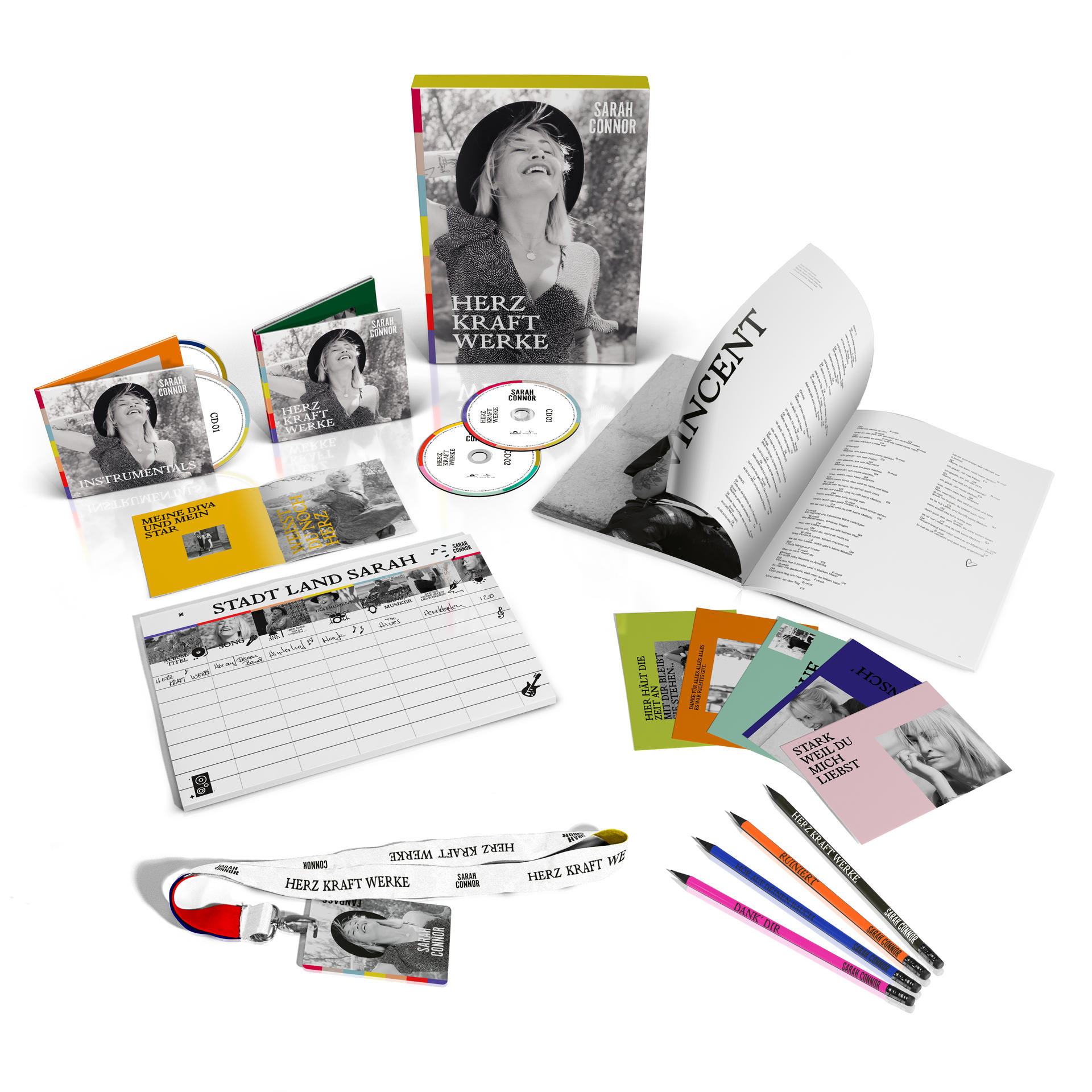 Sarah Connor - HERZ KRAFT WERKE (Limited Fanbox)  - (CD)