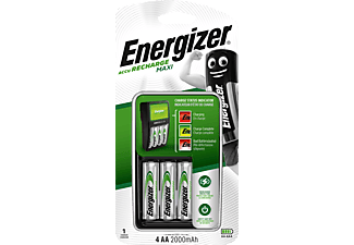 ENERGIZER ACCU recharge MAXI - Charger (Bianco/Nero)