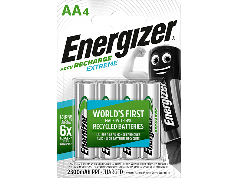 ENERGIZER E300624605 HR6/AA EXTREME 2300MAH Batterien