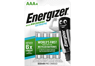 ENERGIZER Energizer Extreme - NiMH-Batteria AAA - 4 Pezzi - Pila