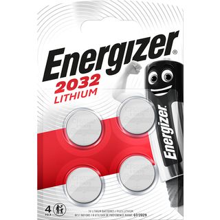 ENERGIZER CR2032, paquet de 4 - Pile (Argent)