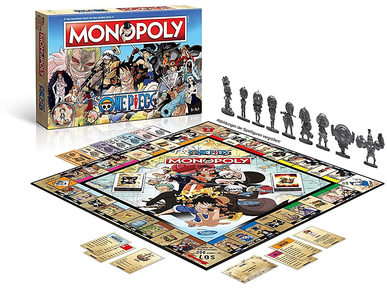 Winning Moves - Monopoly - One Piece; Gesellschaftsspiel — Foto 2 von 2