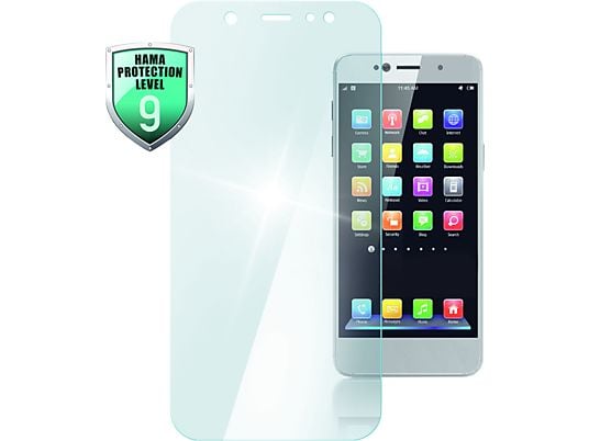 HAMA Premium Crystal Glass - Verre de protection (Convient pour le modèle: Samsung Galaxy A70)