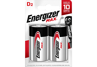 ENERGIZER E301003900 - D Batterie (Argent/Noir)