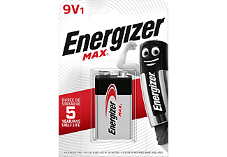 ENERGIZER Energizer MAX - Batterie 9V - Batteria 9V (Argento/Nero)
