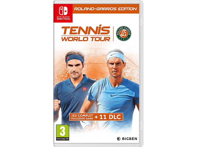 Tennis World Tour Roland-Garros Edition NL/FR Switch