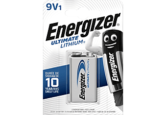 ENERGIZER ULTIMATE LITHIUM 9V - Batterie 9V (Argent)