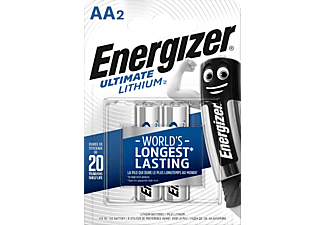 ENERGIZER 639154 AA L91 ULT. LITHIUM 2PCS - Pile (Argent)