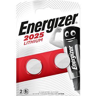 ENERGIZER No. CR2025, paquet de 2 - Pile bouton (Argent)