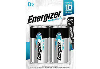 ENERGIZER Energizer Max Plus - Batteria Mono (D) - 2 pezzi - Pile