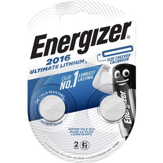 ENERGIZER 2016 Ultimate Lithium - Cella a bottone CR 2016
