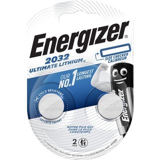 ENERGIZER 2032 Ultimate Lithium - Pile bouton CR 2032