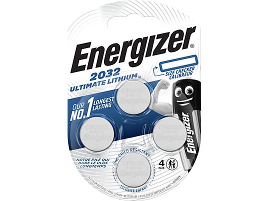 ENERGIZER CR 2032 Ultimate Lithium - Knopfzelle (Silber)