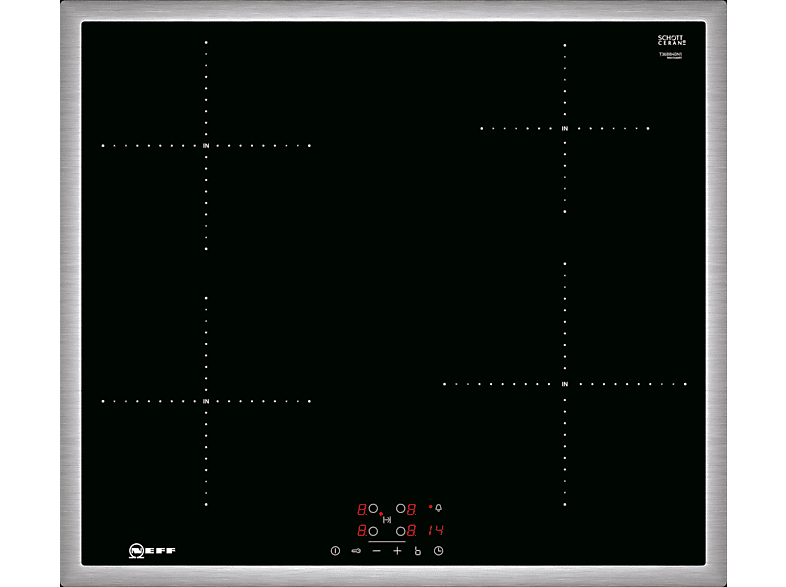 NEFF XB 36 I, Einbauherdset (Induktionskochfeld, A, 71 Liter