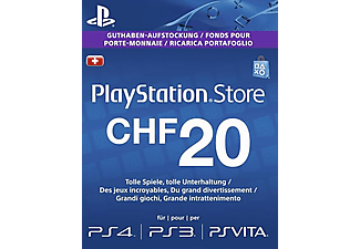 Sony PlayStation Live Card 20 CHF
