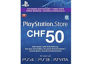 Sony PlayStation Live Card 50 CHF