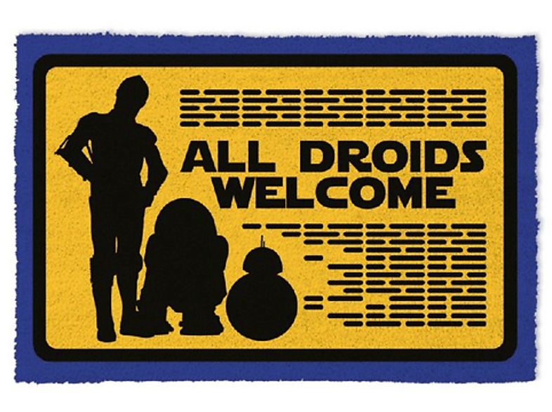 Felpudo Star Wars: All Droids