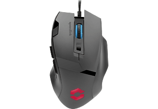 SPEEDLINK Vades - Gaming mouse, Wired, Ottica con LED, 4800 dpi, Nero