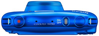 NIKON Digitale Kompaktkamera Coolpix W150, blau - Ausstellungsstück