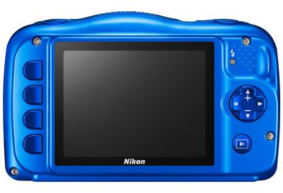 NIKON Digitale Kompaktkamera Coolpix W150, blau - Ausstellungsstück