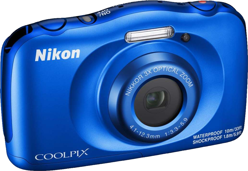 NIKON Digitale Kompaktkamera Coolpix W150, blau - Ausstellungsstück