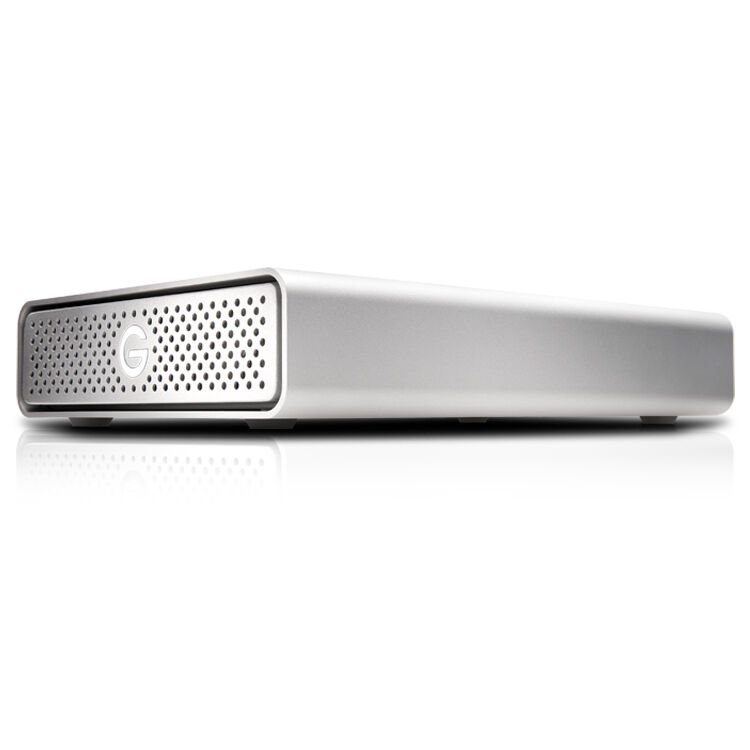 Disco duro externo de 8 TB - G-Technology G-Drive, 2.5" HDD, USB Tipo C, Plateado