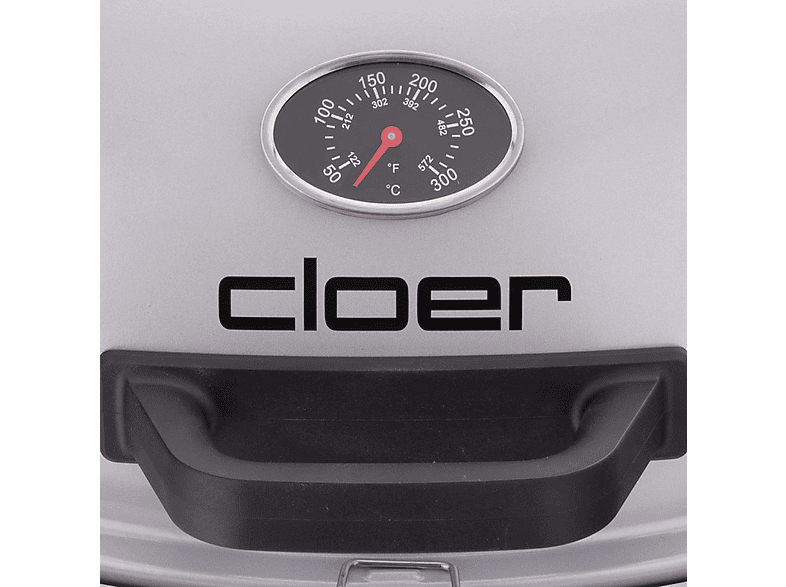 Cloer Outdoor- BBQ Grill Stand Griller, Schwarz (2400 Watt) — Foto 3 von 5