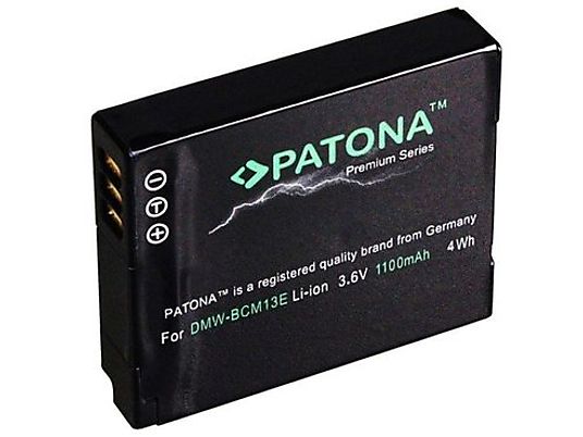 PATONA Panasonic DMW-BCM13E - Batterie (Noir)