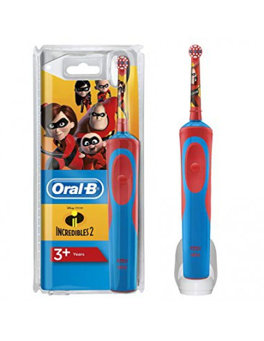 Cepillo eléctrico - Oral-B D12 Vitality Los Increíbles 2, 2 recambios