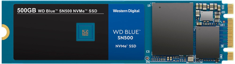 PCIe, intern GB 500 WD M.2 SSD Blue™ NVMe™ via Festplatte, SN500