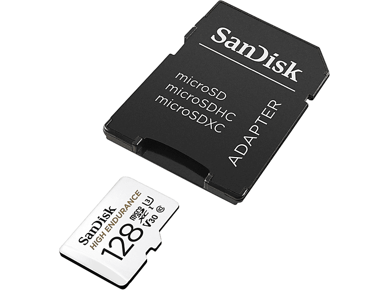 Thumbnail - SANDISK High Endurance, Micro-SDXC Speicherkarte, 128 GB, 100 MB/s