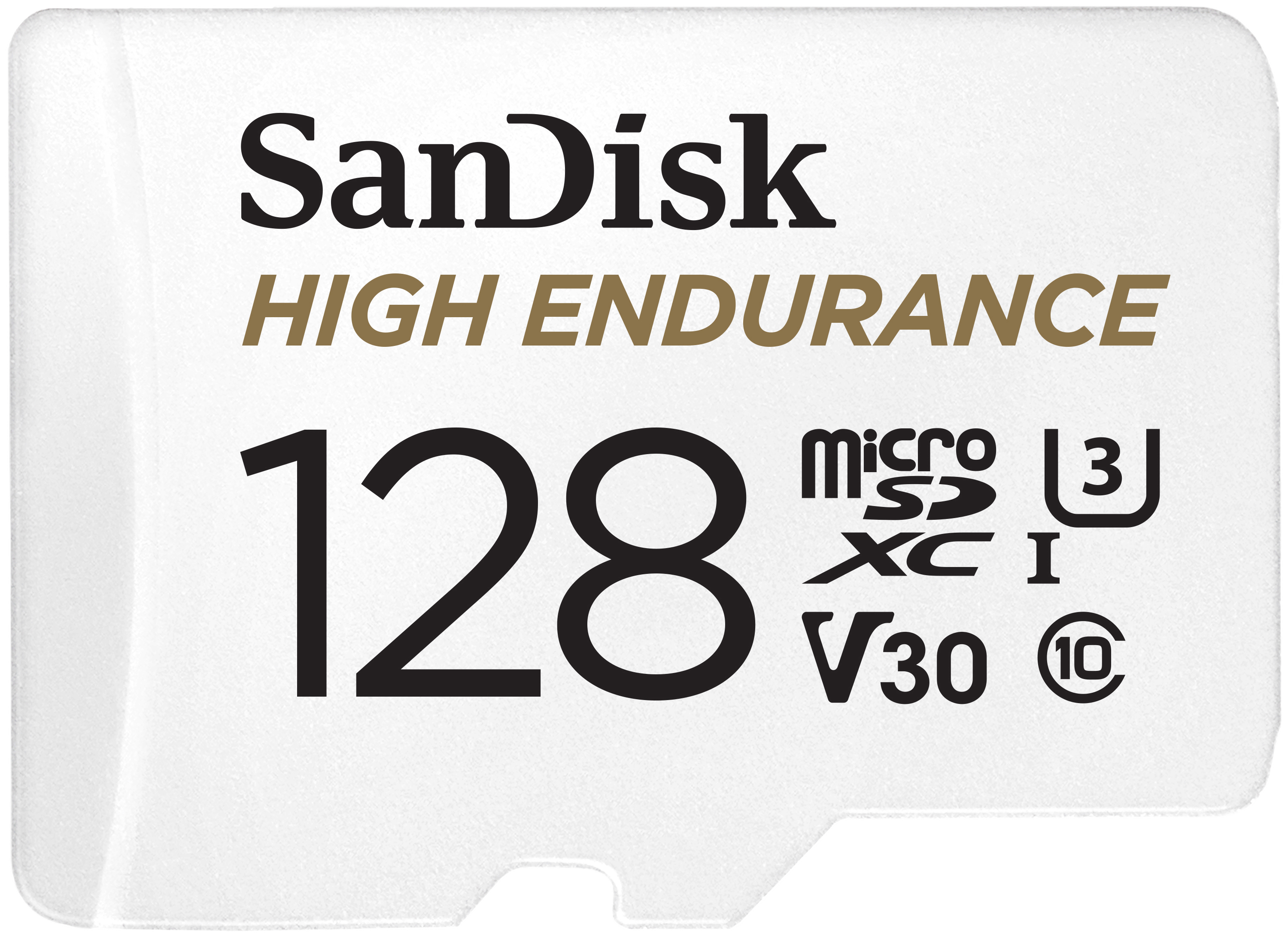 128 Micro-SDXC High Speicherkarte, GB, 100 Endurance, SANDISK MB/s