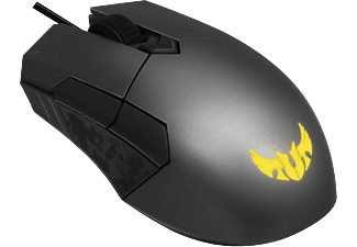 ASUS TUF Gaming M5 - Gaming Maus, Kabelgebunden, Optisch mit Leuchtdioden, 6200 dpi, Schwarz