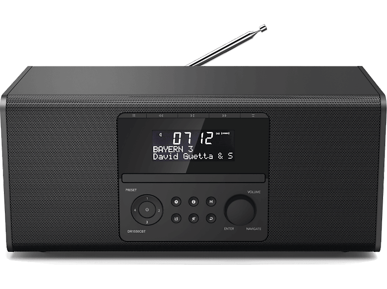 Hama Radio Numérique Bluetooth Fm / Dab Dab+ Dr1550cbt (54874)