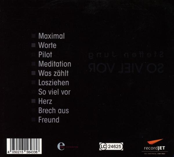 Steffen Jung - So Viel Vor  - (CD)