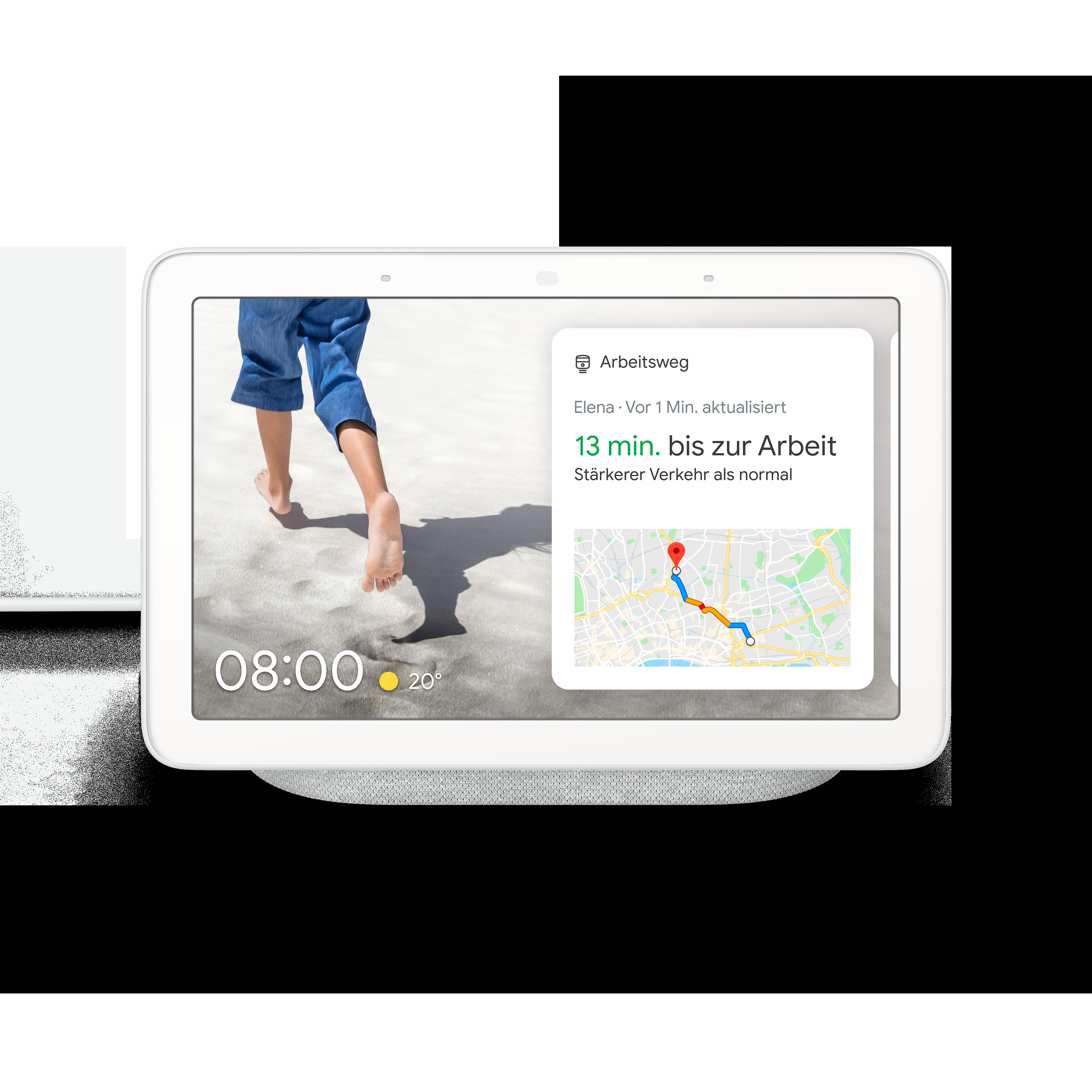 GOOGLE Nest Hub Smart Speaker, Kreide