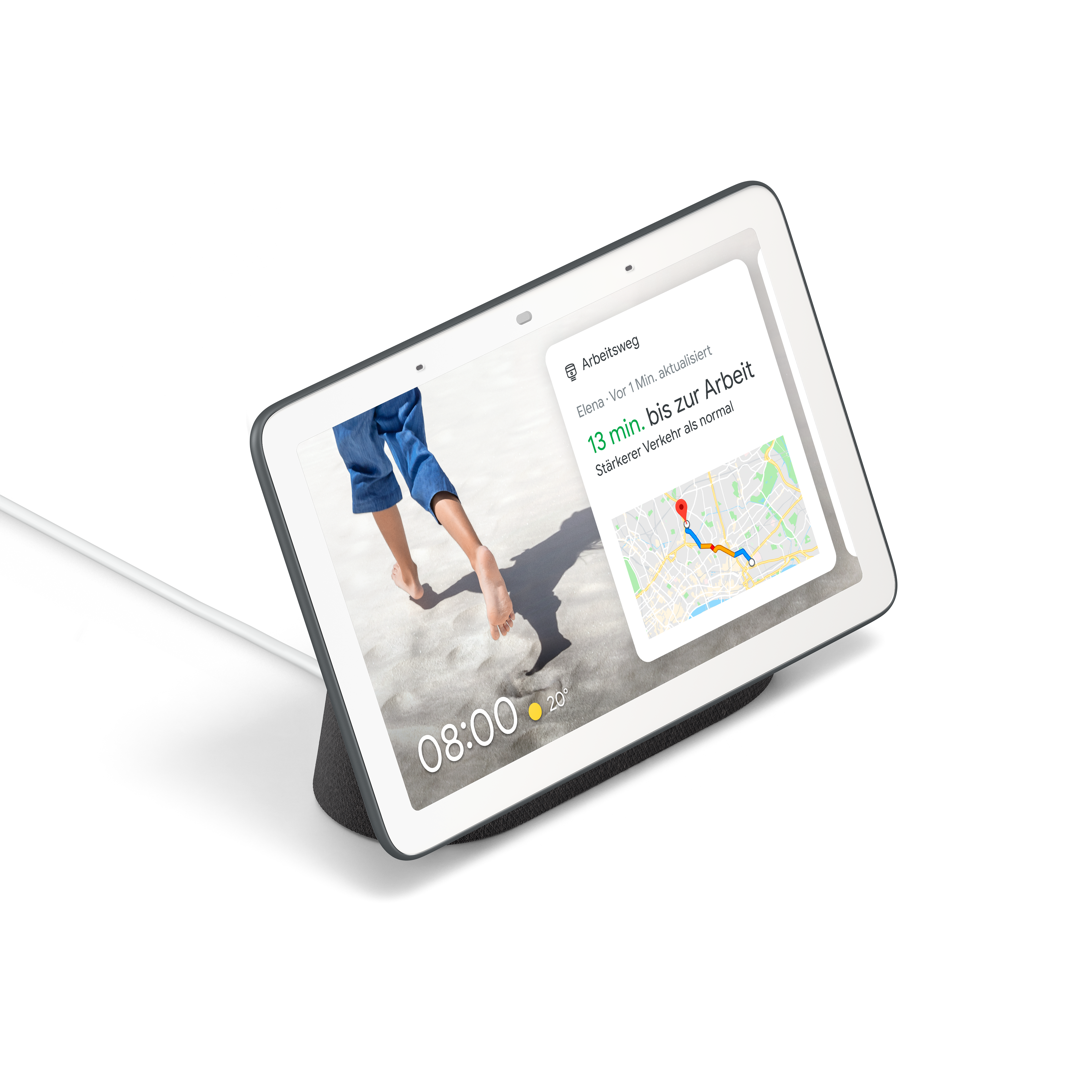GOOGLE Nest Hub Smart Speaker, Carbon