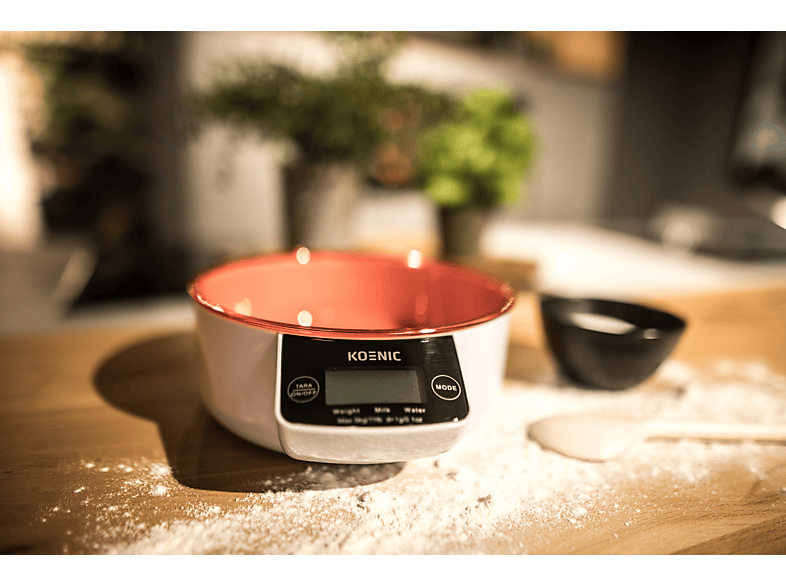 KOENIC KKS 3220 Küchenwaage, Max. Tragkraft: 5 kg, Standwaage