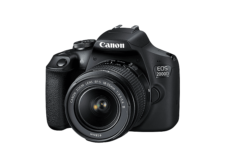 Canon EOS 2000D Spiegelreflexkamera mit EF-S 18-55mm 3.5-5.6 III, Tasche SB130 und 16GB Speicherkarte; Spiegelreflexkamera Set — Foto 3 von 5