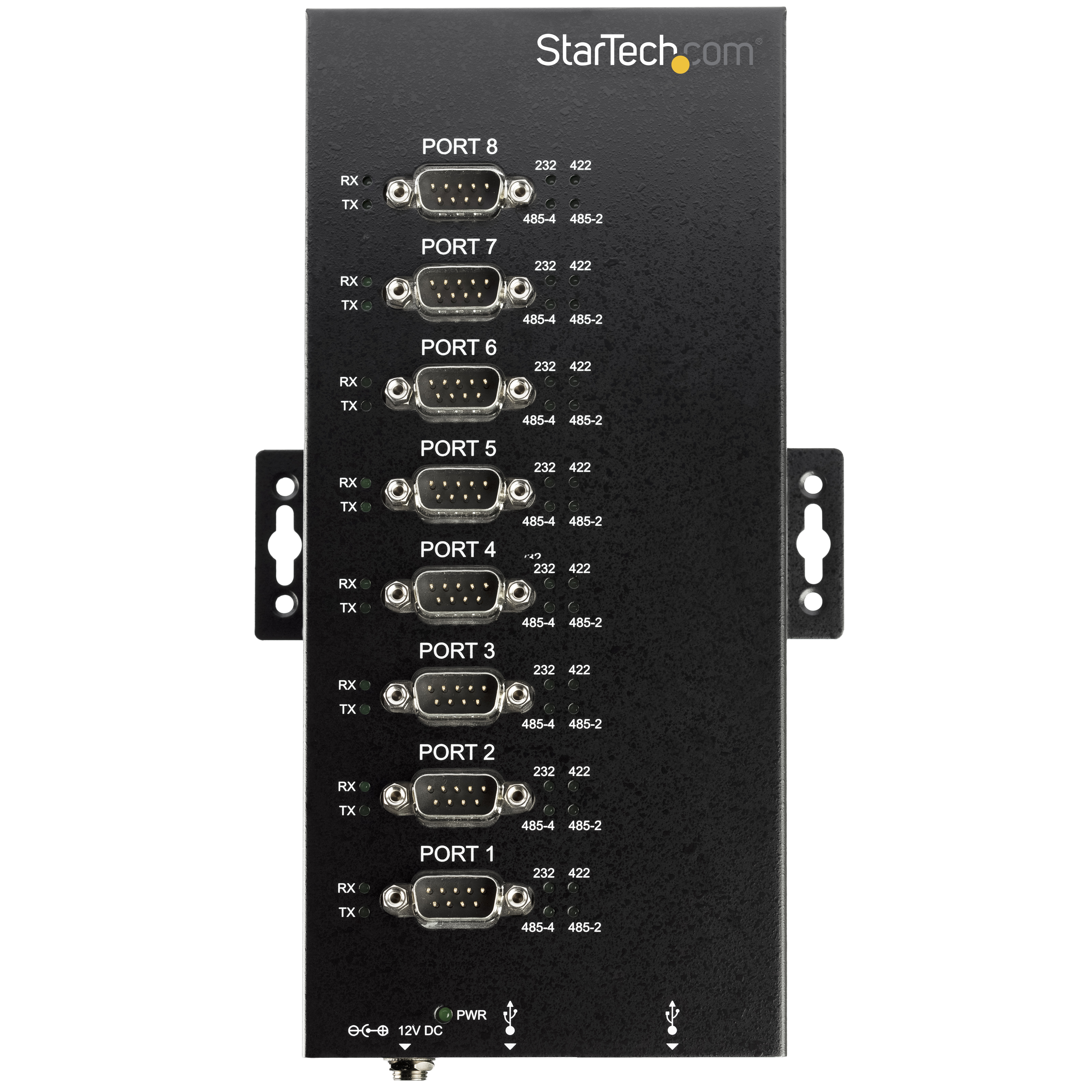 Hub Serie - StarTech.com ICUSB234858I Adaptador Conversor Industrial USB a 8 Puertos Serie DB9