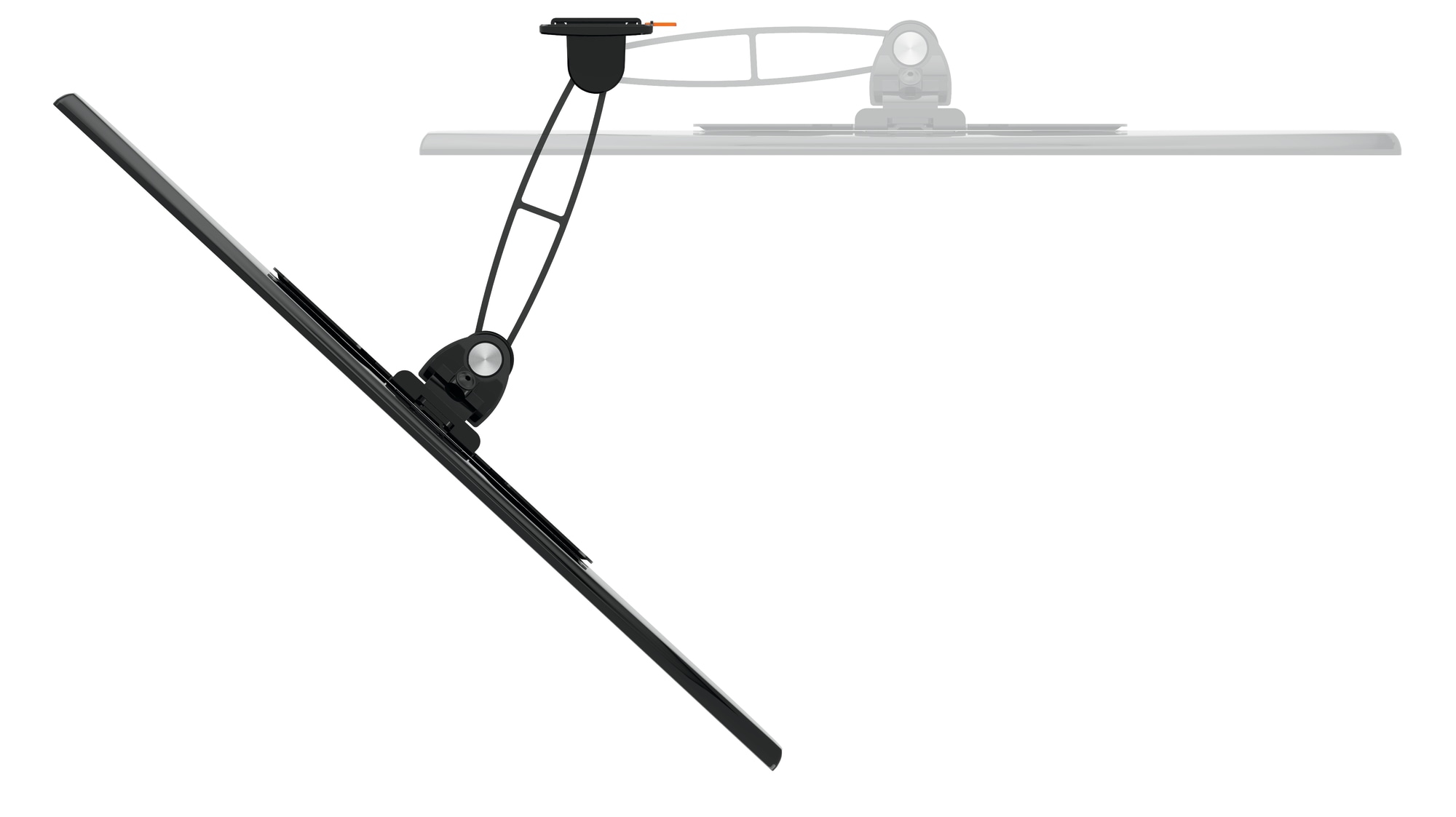 VOGEL´S Vogel's WALL 3125 TV-Wandhalterung für 48-102 cm (19-40 Zoll) Fernseher, drehbar und neigbar, Wandhalterung, max. 40 Zoll, Schwenkbar, Neigbar, Schwarz