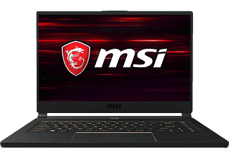 MSI GS65 9SD, Gaming Notebook mit 15,6 Zoll Display, Intel® Core™ i7 Prozessor, 16 GB RAM, 512 GB SSD, GeForce® GTX 1660 Ti, Schwarz