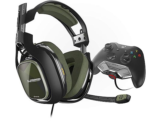 ASTRO GAMING A40 TR + MixAmp M80 - Gaming Headset, Schwarz/Olive