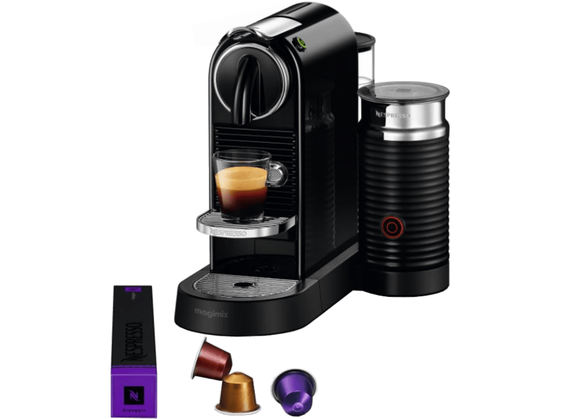 medeklinker Voorkomen lekken MAGIMIX Nespresso Citiz & Milk Zwart (11317B)