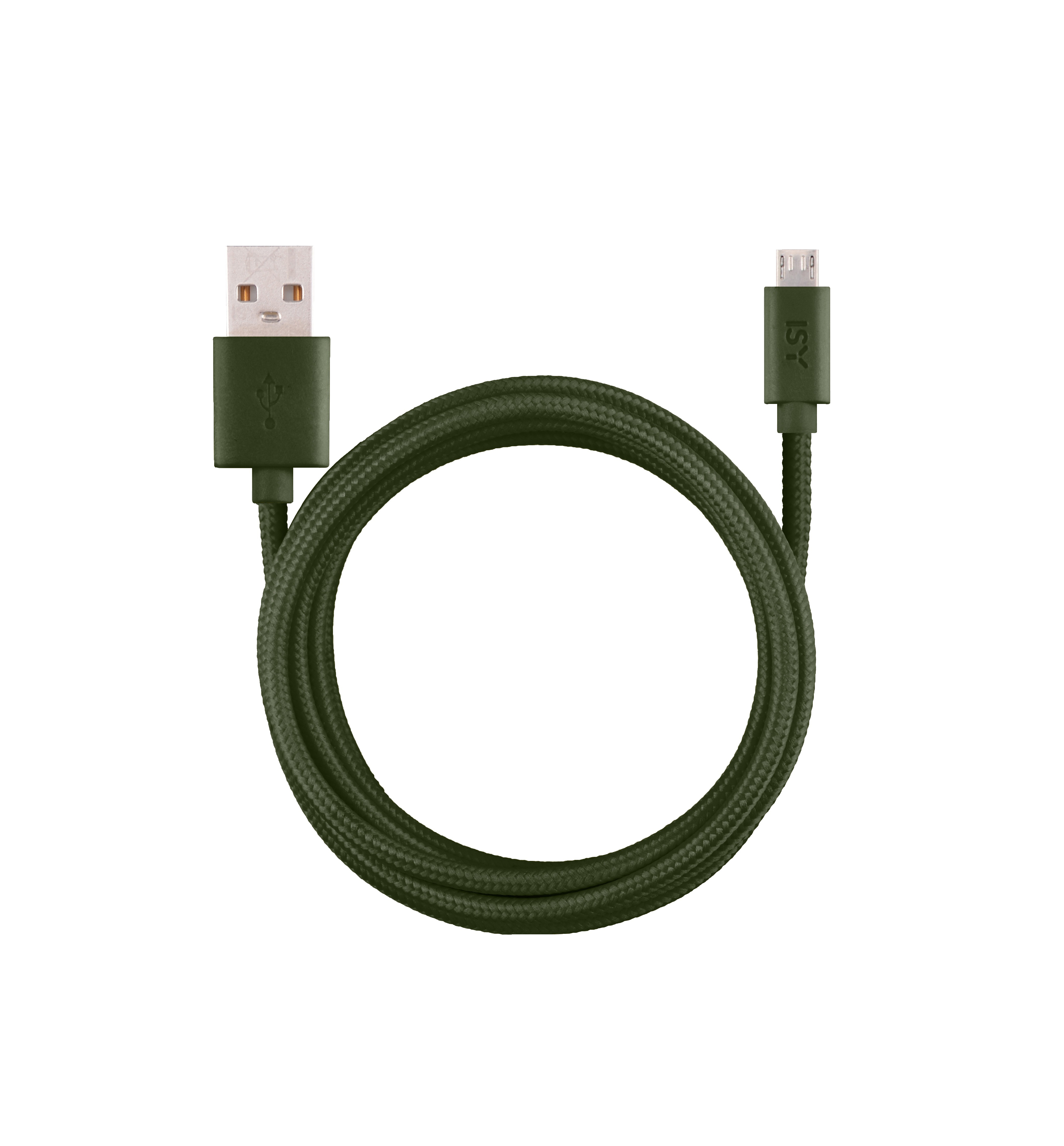 ISY IFC-1800-GN-M, Micro-USB Grün m, 1,8 Ladekabel