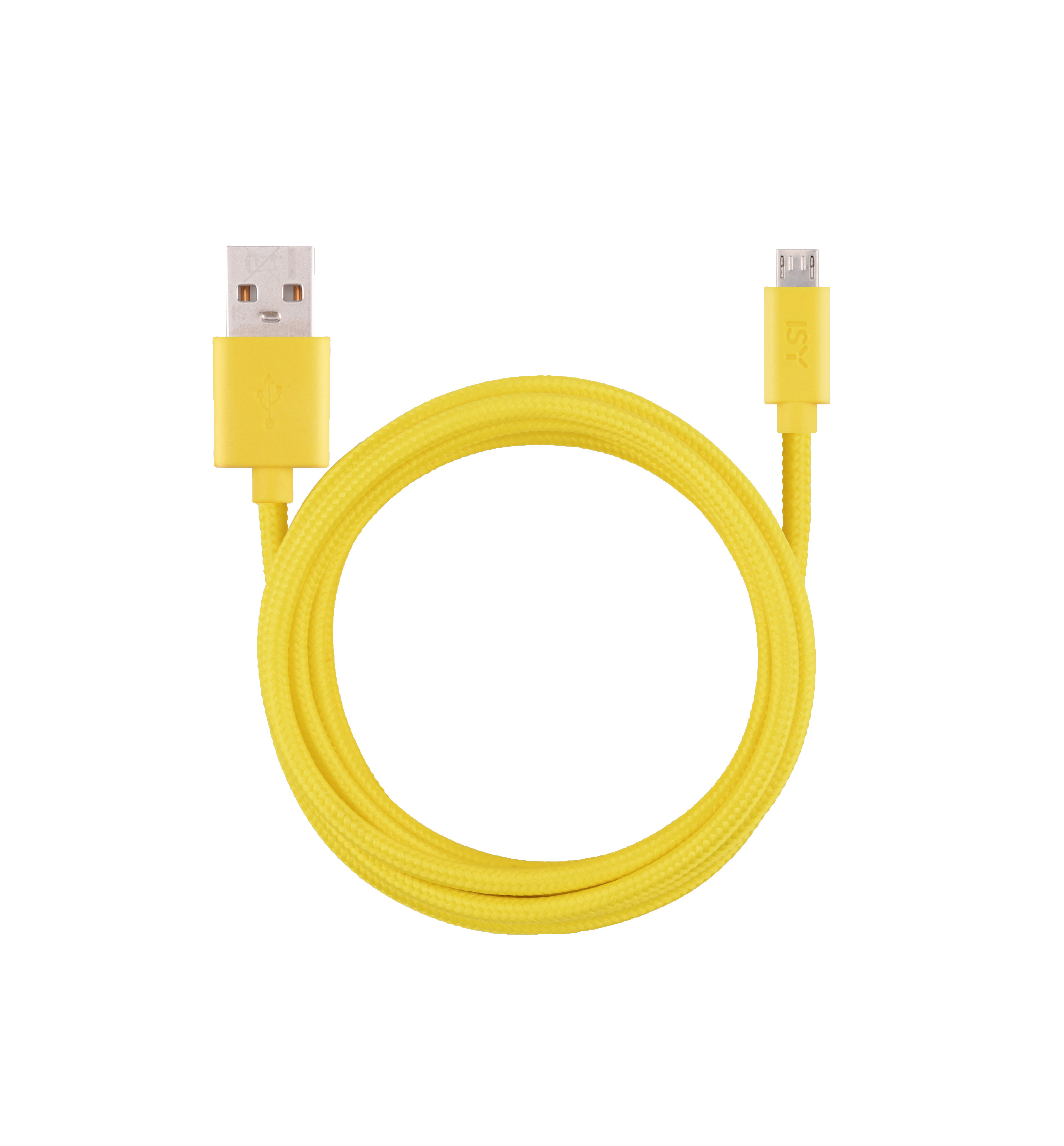 ISY 1,8 Micro-USB Gelb IFC-1800-YL-M, m, Ladekabel,