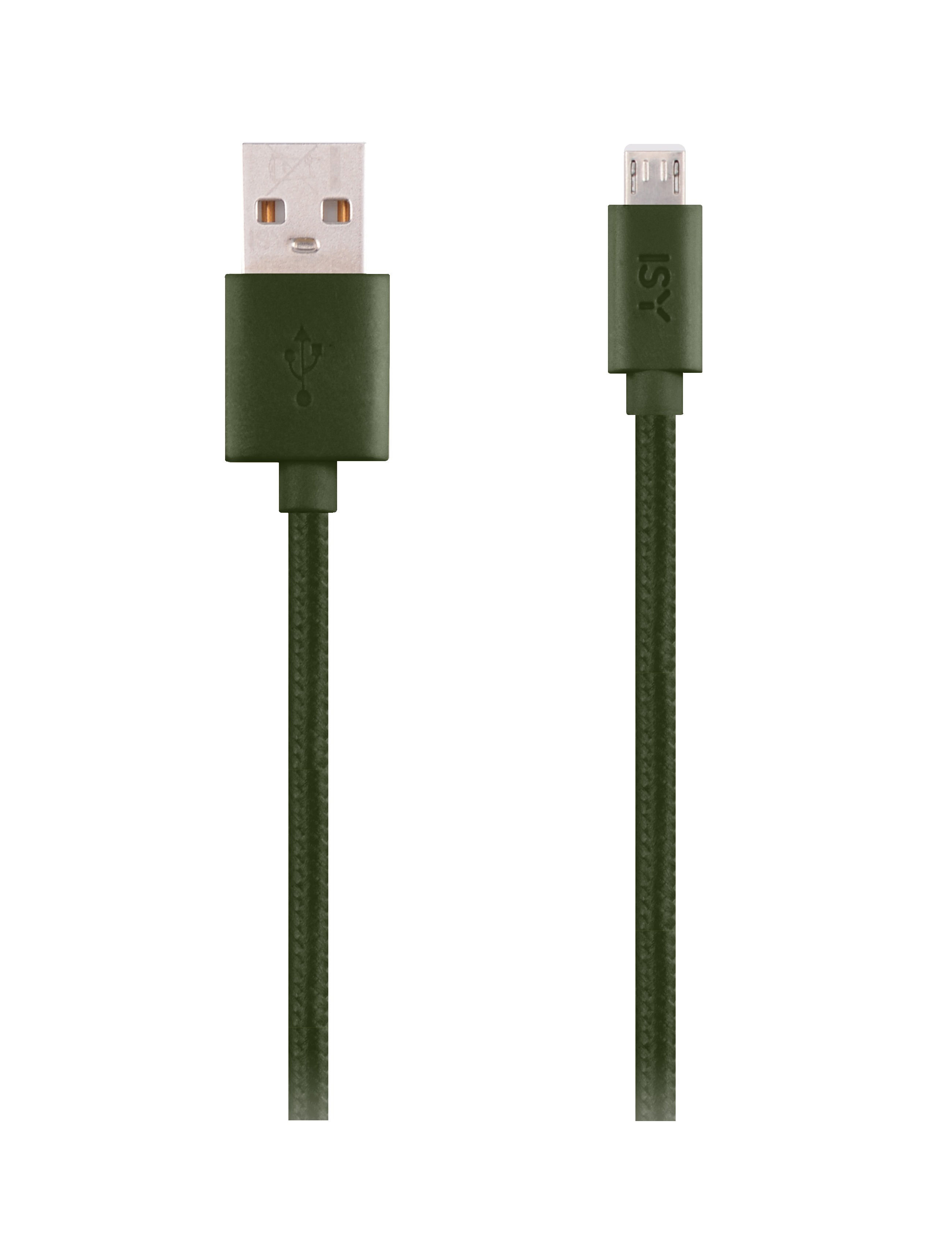 m, IFC-1800-GN-M, Ladekabel, ISY 1,8 Grün Micro-USB