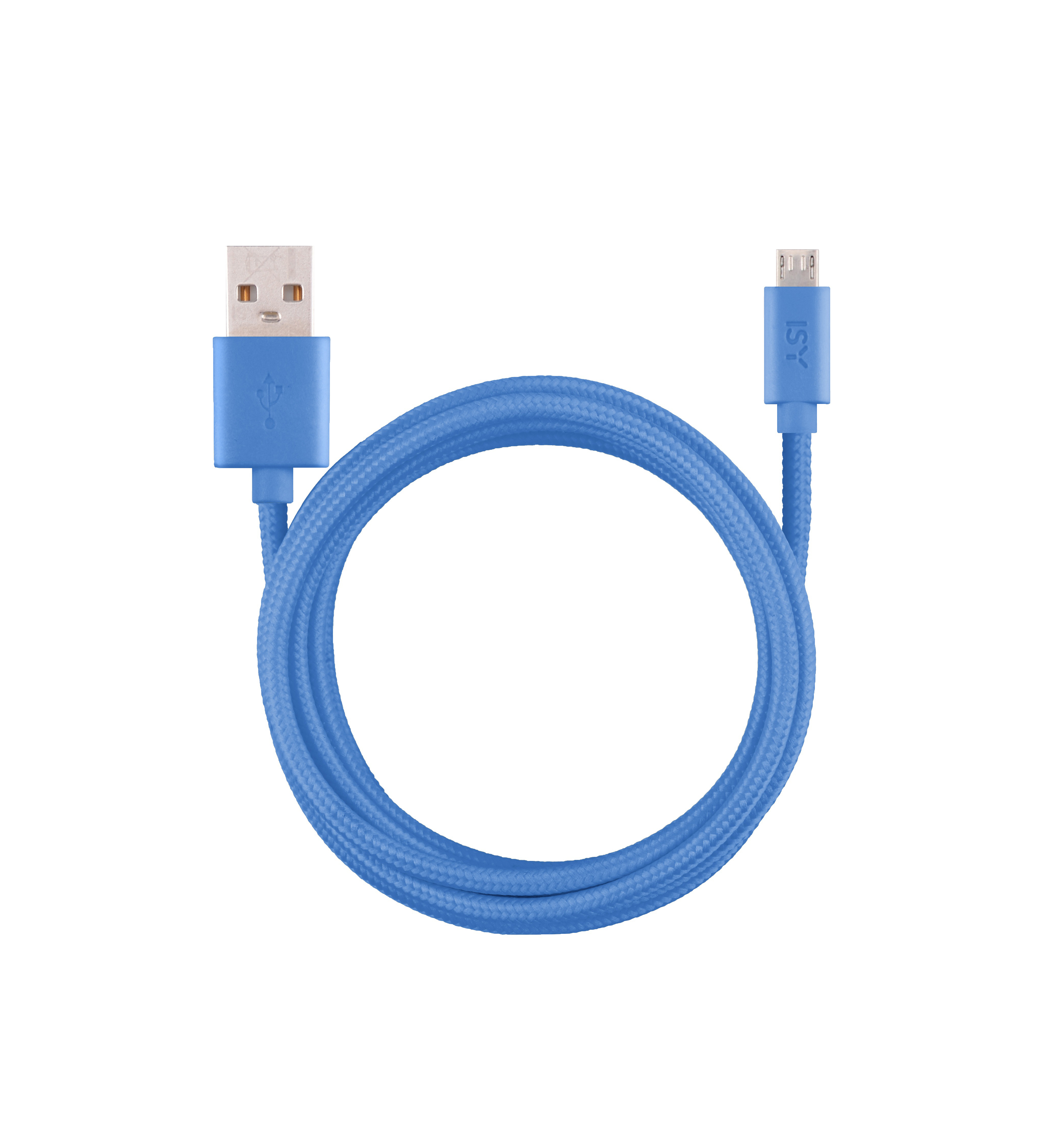 IFC-1800-BL-M, 1,8 m, Blau ISY Ladekabel, Micro-USB