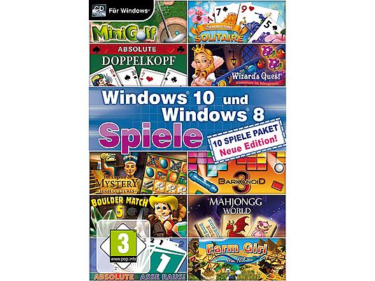 Windows 10 und Windows 8 Spiele: Neue Edition - PC - Allemand